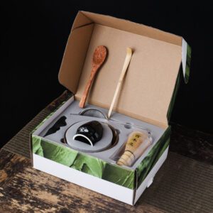 Coconut Bowl Bamboo Whisk At Home Matcha Kit