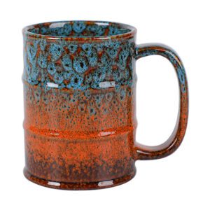 Creative Oil Drum Ceramic Espresso Mugs