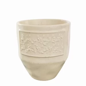Customize Logo Drinkware White Ceramic Coffee Mug No Handle