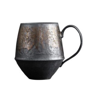 Handmade Retro Vintage Stoneware Coffee Mugs