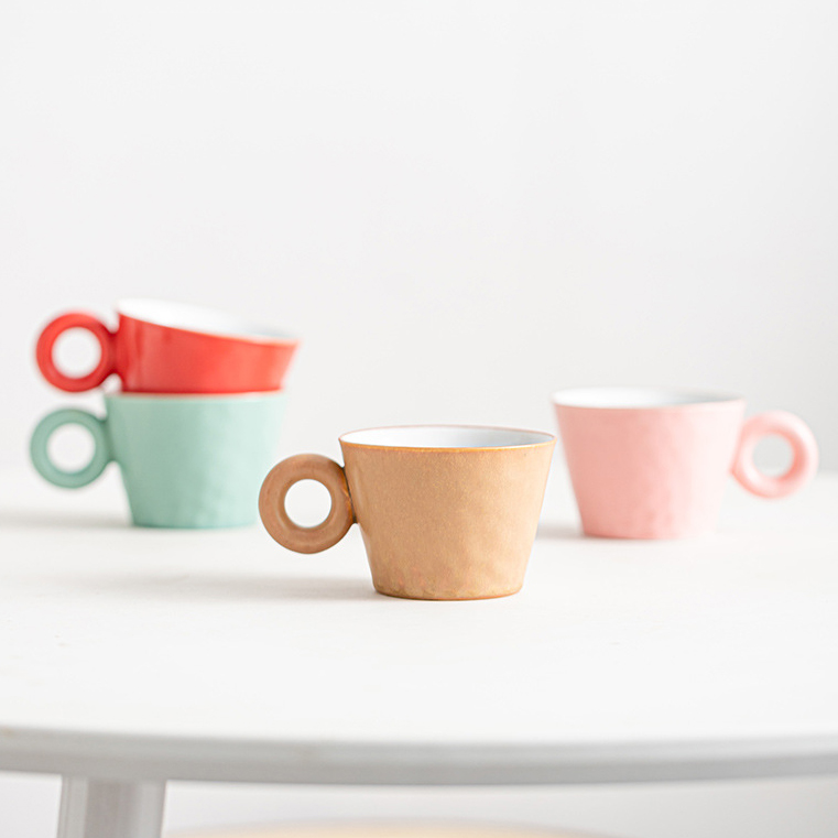 Light Luxury Ceramic Minimalist Coffee Mug