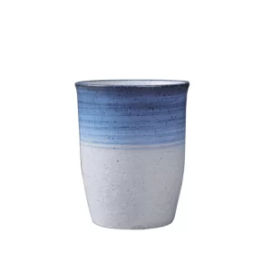 OEM Handmade Two Tone Ceramic Coffee Tea Cup