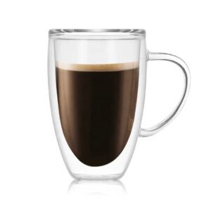 Wholesale Coffee Glass Mugs with Handles