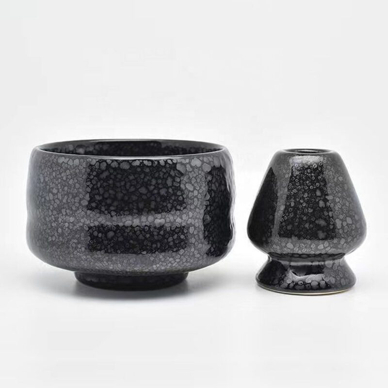 Ceremonial Grade Porcelain White Matcha Bowl - Image 4