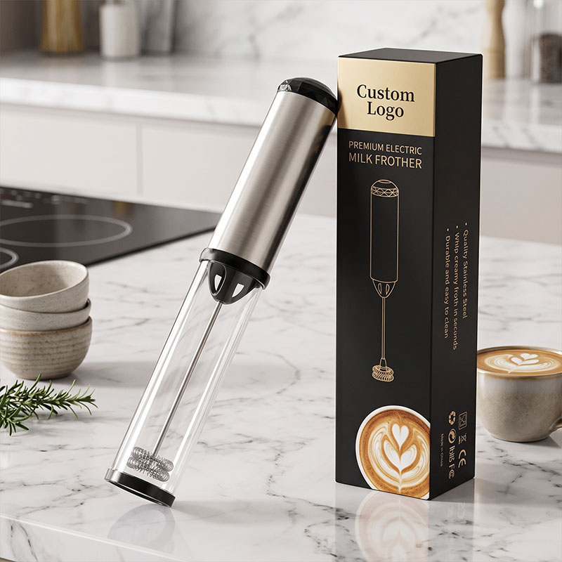 Custom Electric Matcha Stirrer with Protective Cover (6)