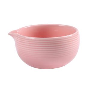 Customized Ceremonial Ceramic Pink Matcha Bowl