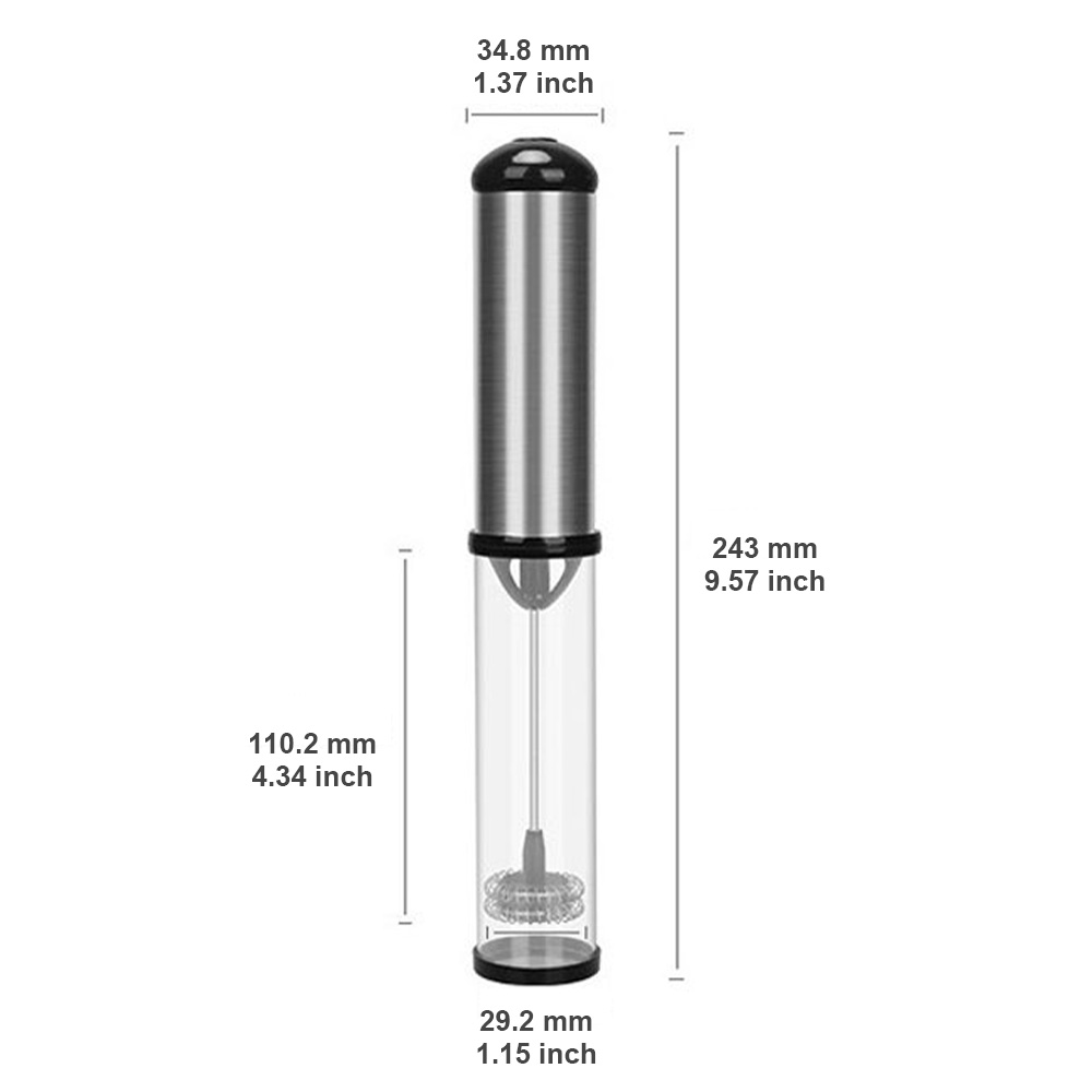 Handheld Stainless Steel Frother Matcha Stirrer Electric