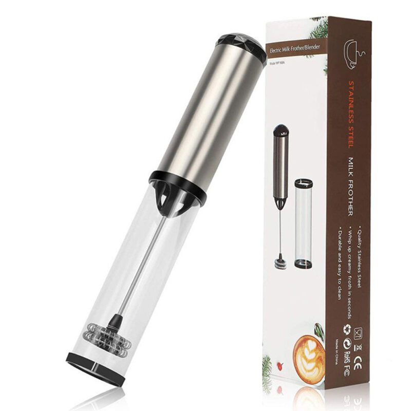 Handheld Stainless Steel Frother Matcha Stirrer Electric