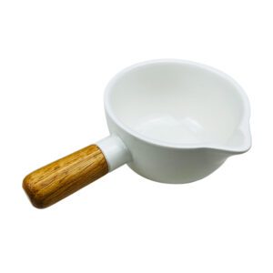 Matcha Bowl with Spout and Handle