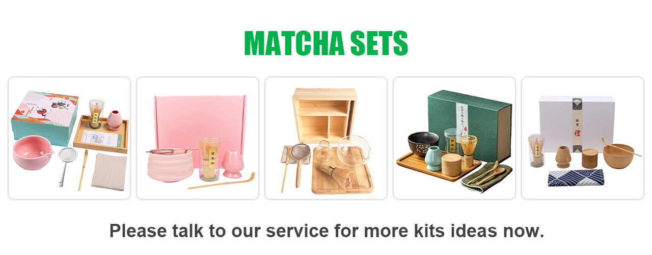 matcha sets customization