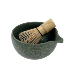 green matcha bowl