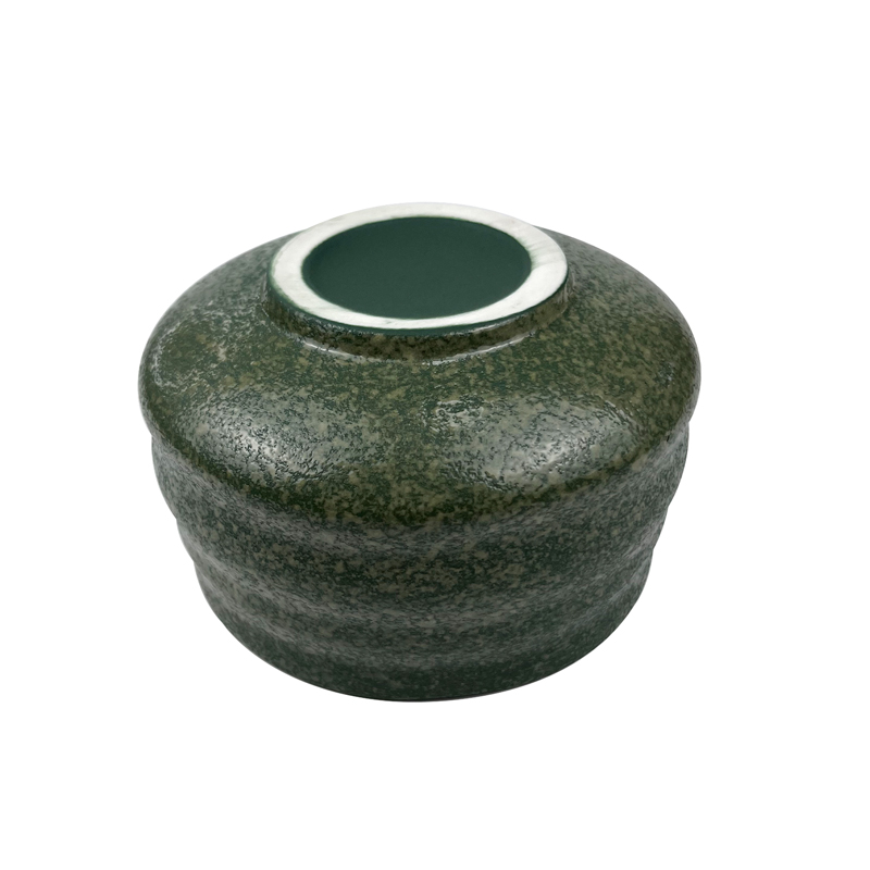 Vintage Green Chawan Pottery for Matcha Mixing