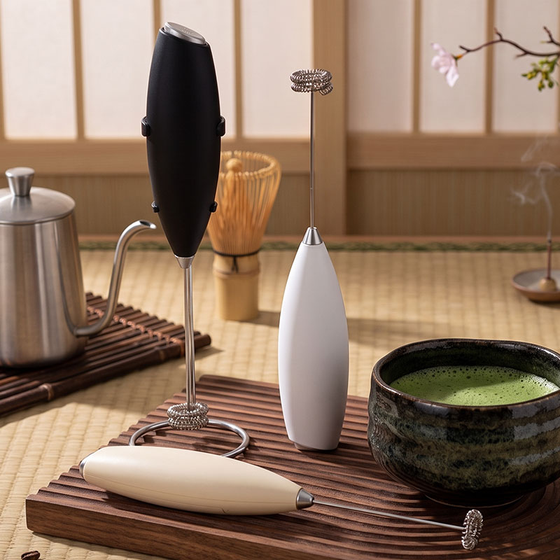 Electric Matcha Whisk with Stainless Steel Stand (6)