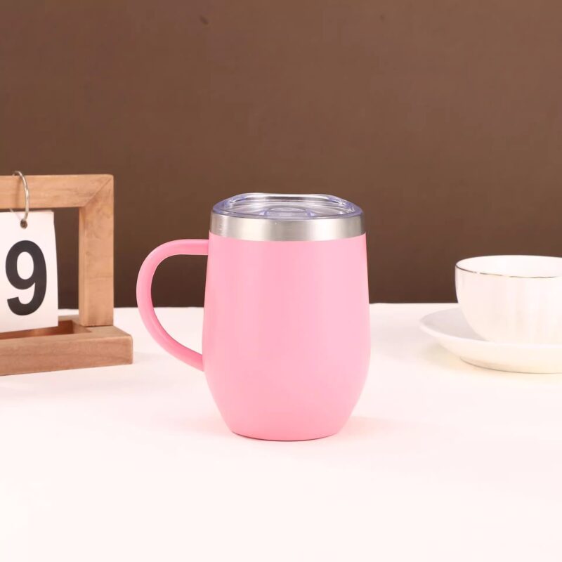 Custom Stainless Steel Insulated Coffee Mug With Lid