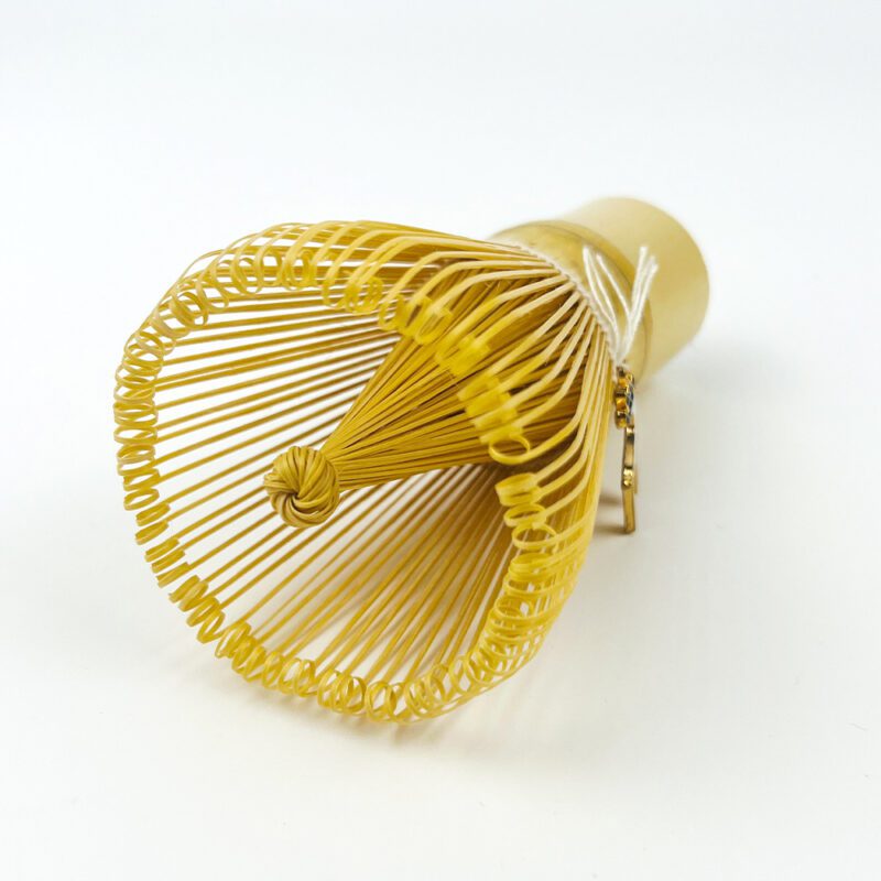 OEM Bamboo Matcha Powder Brush with Gemstones