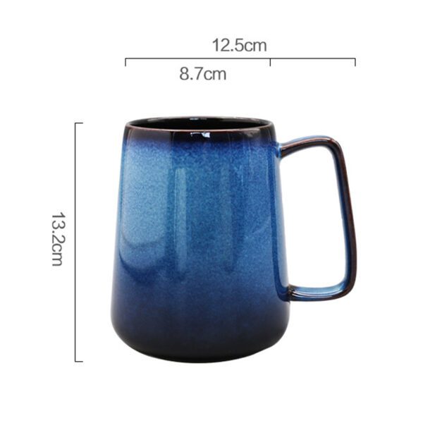 OEM Handmade Large Coffee Cup with Handle 4