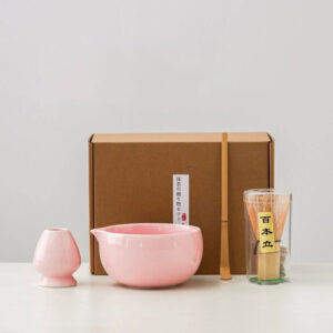 Custom Bamboo Whisk Matcha Green Tea Set