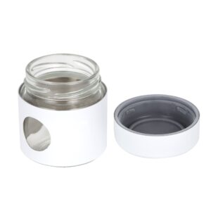 Custom Logo Glass Matcha Tea Container