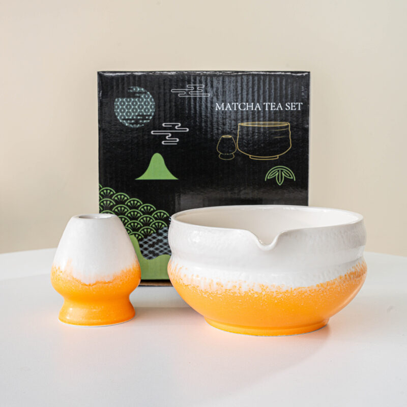 Custom Matcha Bowl and Whisk Stand
