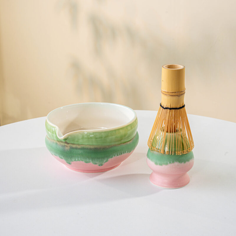 Custom Matcha Bowl and Whisk Stand