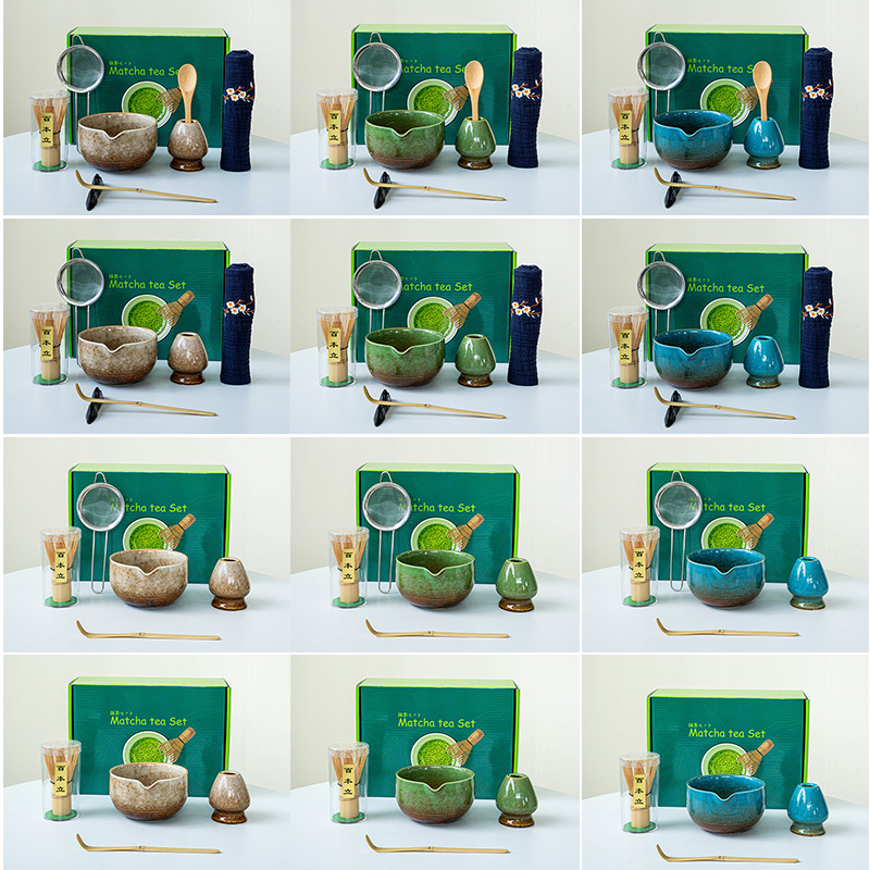 Customizable Logo Fancy Matcha Set