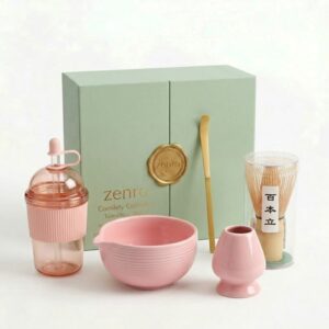 Custom Portable Matcha Cup Set with Gift Box