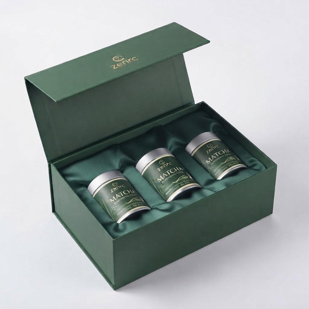 Aluminum Matcha Canister Wholesale - 50g Airtight Metal Jar (4)