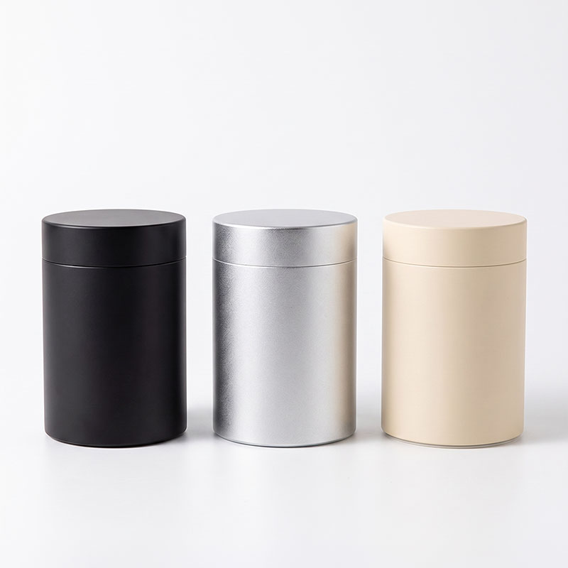 Aluminum Matcha Canister Wholesale - 50g Airtight Metal Jar (6)