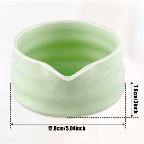 Custom Color Ceramic Matcha Bowl Spout